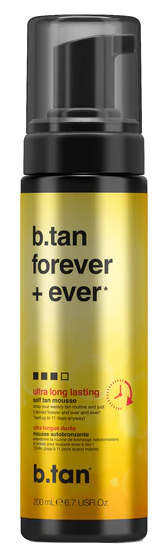B.TAN Forever + Ever self tanning mousse, 200 ml