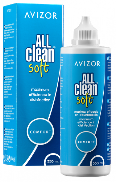 AVIZOR All Clean жидкость для контактных линз, 350 мл