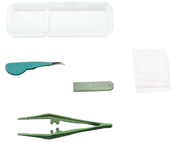 BASTOSVIEGAS Suture removal sterile set, 1 pcs.