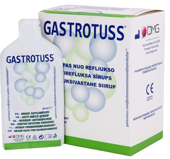 GASTROTUSS 20 mg syrup, 20 pcs.