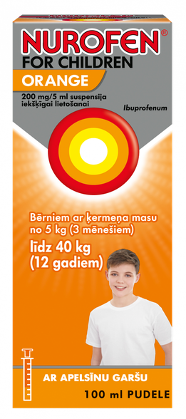 For Children Orange suspensija, 100 ml