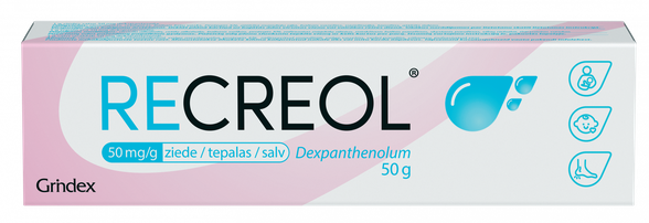 RECREOL 50 mg/g ziede, 50 g