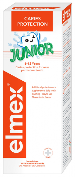ELMEX Junior mutes skalojamais līdzeklis, 400 ml