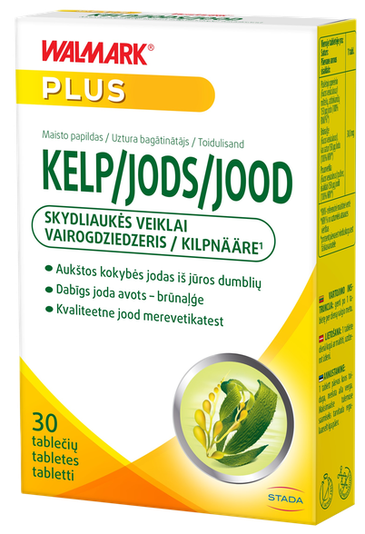 WALMARK   Kelp 150 mcg pills, 30 pcs.