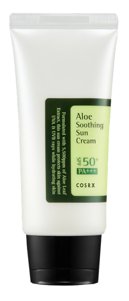 COSRX Aloe Soothing SPF50+ PA+++ Sun sejas krēms, 50 ml