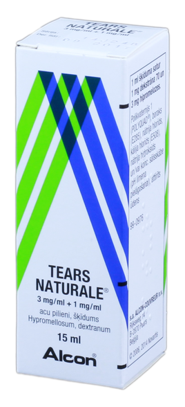 TEARS NATURALE eye drops, 15 ml