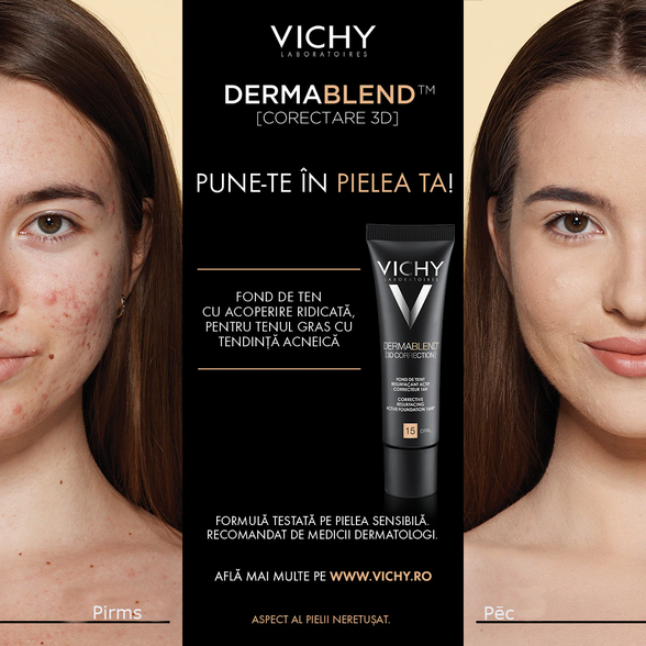 VICHY Dermablend 3D Correction 15 Opal крем, 30 мл