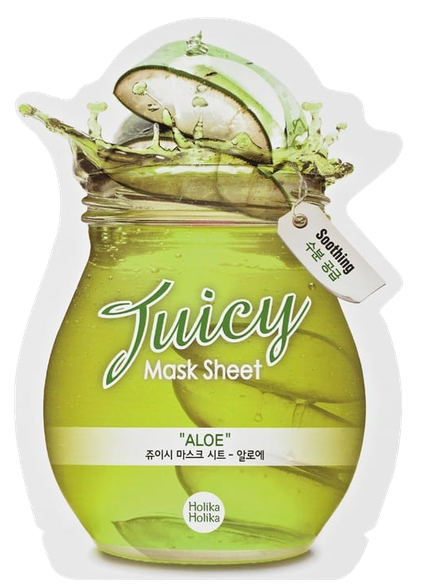 HOLIKA HOLIKA Aloe Juicy sejas maska, 20 ml