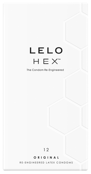 LELO HEX Original prezervatīvi, 12 gab.