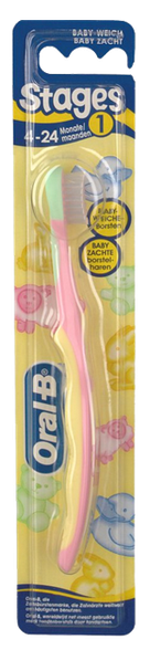 ORAL-B Baby Soft zobu birste, 1 gab.