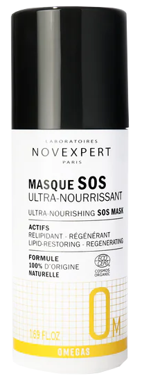 NOVEXPERT  Omega SOS Ultra-Nourishing skābju sejas maska, 50 ml