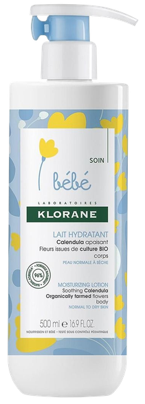 KLORANE Babe No-Rinse Cleansing body lotion, 500 ml