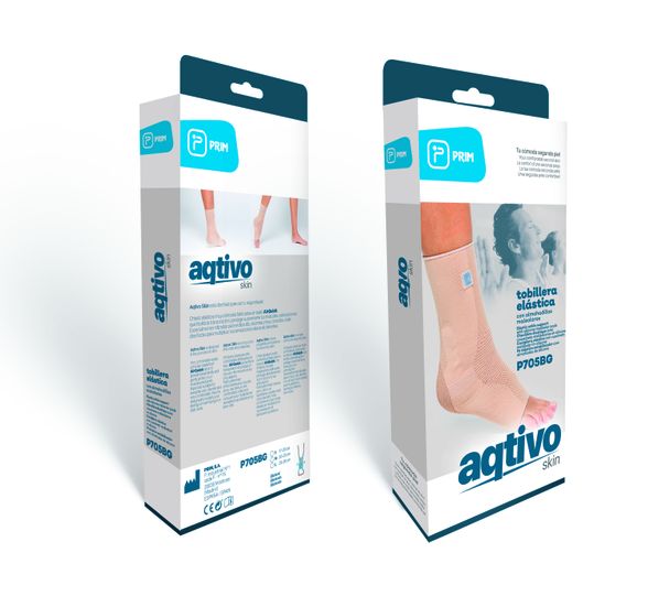 PRIM Aqtivo Skin P705BG (M) elastic ankle brace, 1 pcs.