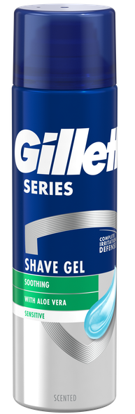 GILLETTE Series Sensitive гель для бритья, 200 мл