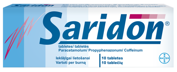 SARIDON pills, 10 pcs.