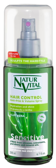 NATUR VITAL Sensitive Aloe Vera matu kondicionieris, 200 ml