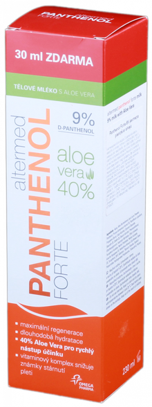 PANTHENOL Altermed Forte 9 % face milk, 230 ml