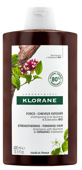 KLORANE ar hinīna ekstraktu šampūns, 400 ml