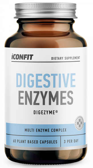 ICONFIT Digestive Enzymes kapsulas, 60 gab.