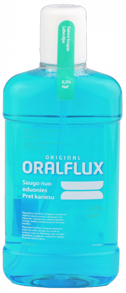 ORALFLUX Original mouthwash, 500 ml