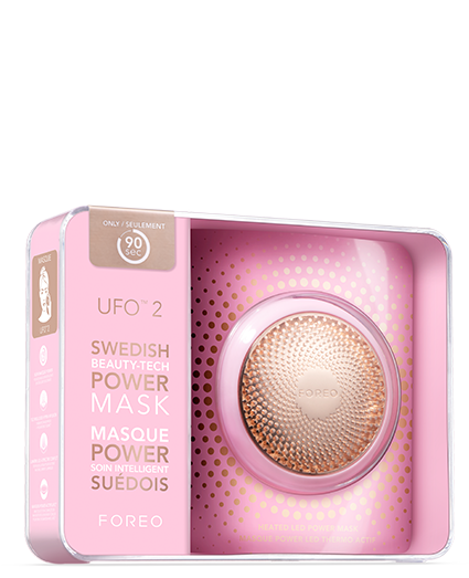 FOREO Ufo 2 Pearl Pink facial cleansing device, 1 pcs.