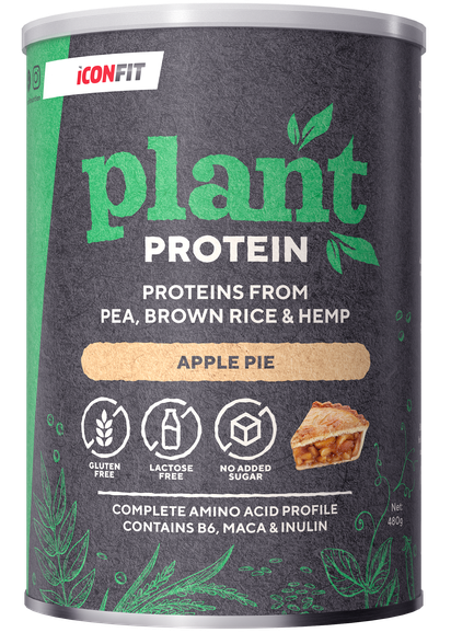 ICONFIT Plant Protein - Apple Pie pulveris, 480 g