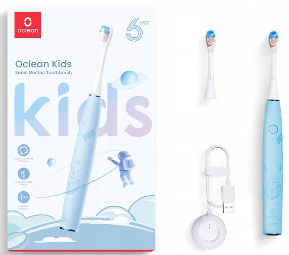 OCLEAN Electric Kids Blue electric toothbrush, 1 pcs.