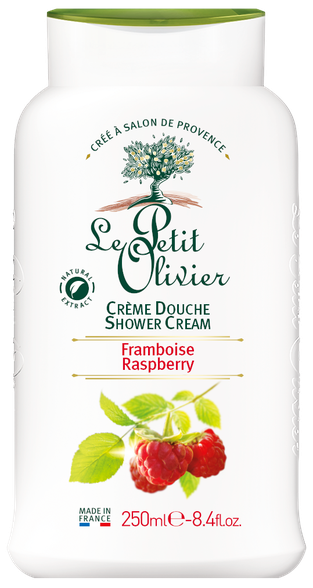 LE PETIT OLIVIER Raspberry shower cream, 250 ml