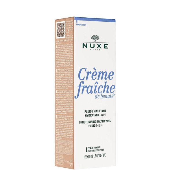 NUXE Crème Fraîche de Beauté 48h Moisture mattyfying emulsija, 50 ml