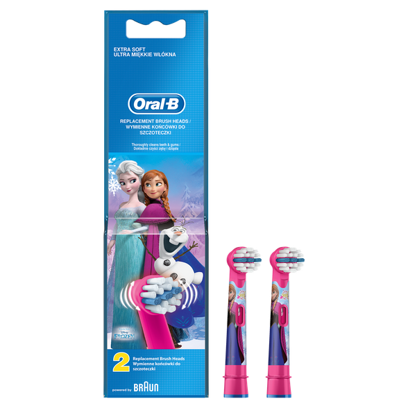ORAL-B Frozen electric toothbrush heads, 2 pcs.