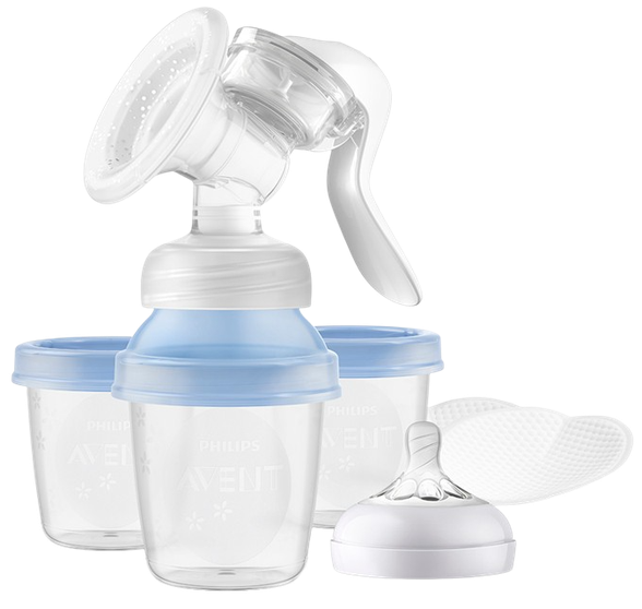 PHILIPS Avent Lotus container and manual breast pump, 1 pcs.