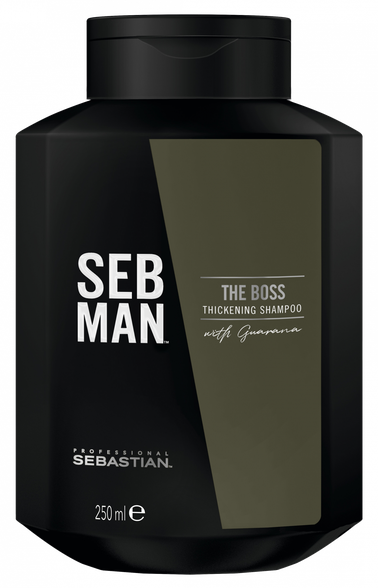 SEBASTIAN PROFESSIONAL Seb Man the Boss Thickening šampūns, 250 ml