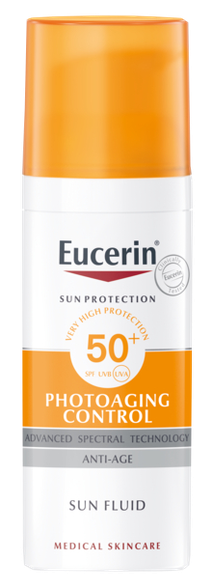 EUCERIN Sun Photoaging Control SPF  50+ saules aizsarglīdzeklis, 50 ml