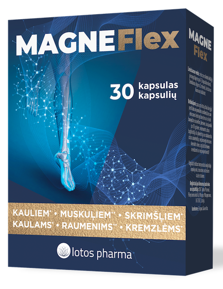MAGNEFLEX kapsulas, 30 gab.