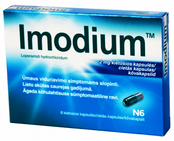 IMODIUM 2 mg pills, 6 pcs.