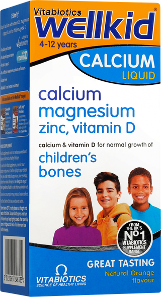 WELLKID Calcium šķidrums, 150 ml