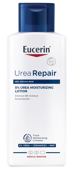 EUCERIN UreaRepair PLUS 5 % losjons, 250 ml