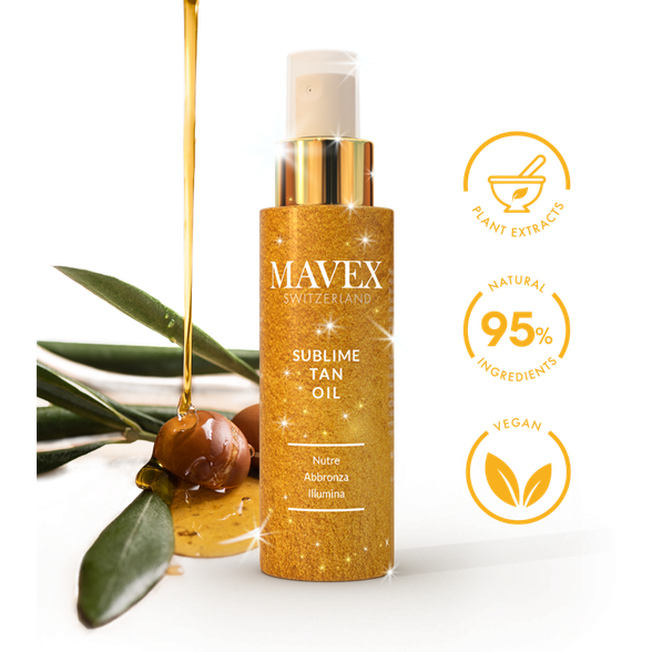 MAVEX Sublime Tan body oil, 100 ml