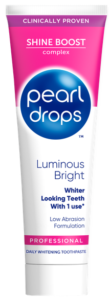 PEARL DROPS Luminous Bright зубная паста, 75 мл