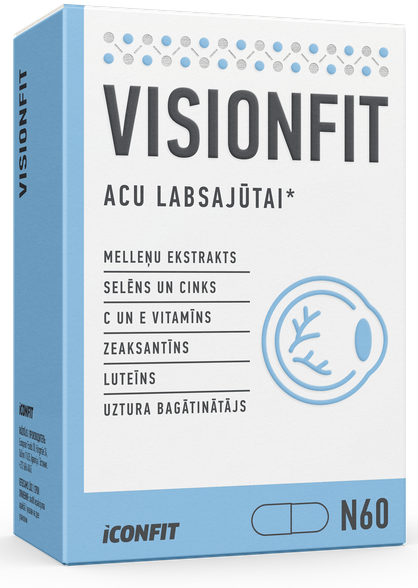 ICONFIT Bilster Visionfit capsules, 60 pcs.