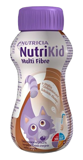 NUTRICIA NutriKid Multi Fibre with chocolate flavor, 200 ml