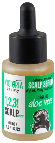 VICTORIA BEAUTY 1,2,3! Scalp Care!  for Dry Scalp hair serum, 30 ml