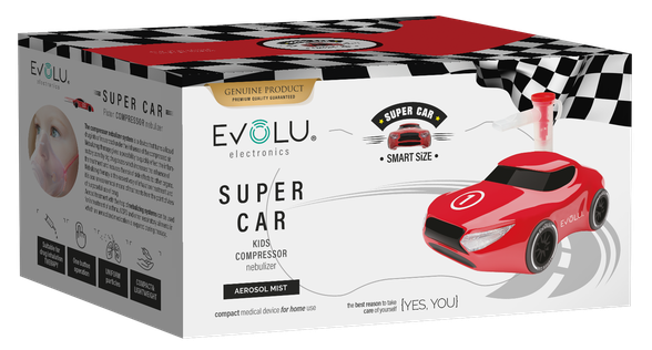 EVOLU  Super Car inhalators, 1 gab.