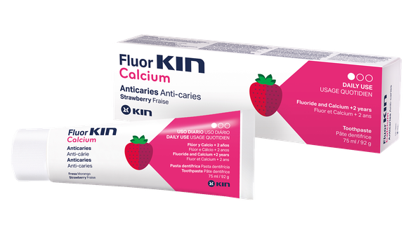 KIN   Fluor Calcium зубная паста, 75 мл