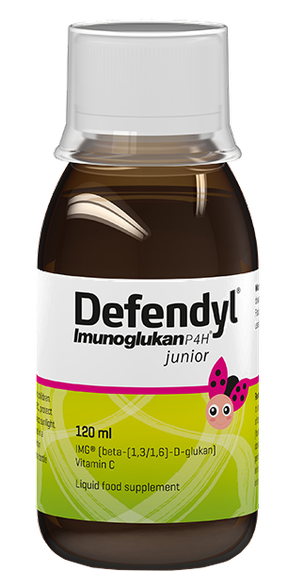 DEFENDYL Imunoglukan P4H Junior šķidrums, 120 ml
