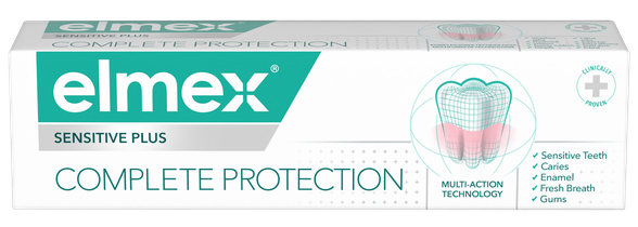 ELMEX Sensitive Plus Complete Protection toothpaste, 75 ml