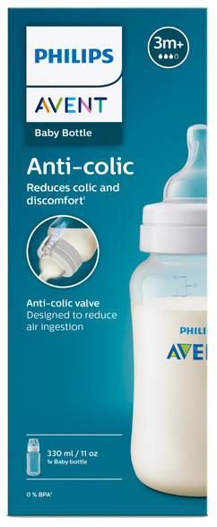 PHILIPS Avent Anti-colic 330 мл, 3м+ бутылочки, 1 шт.