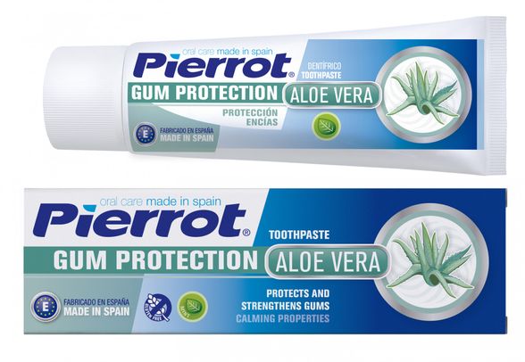 PIERROT Gum Protection Aloe Vera zobu pasta, 75 ml