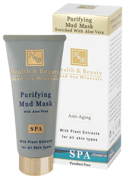 HEALTH&BEAUTY Dead Sea Minerals Purifying Mud sejas maska, 100 ml
