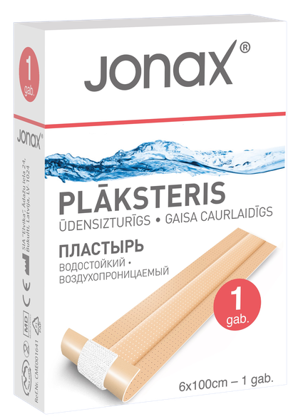 JONAX 6x100 cm Waterproof bandage, 1 pcs.